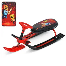 Дитячі зимові санки "Снігокат" Bambi MS 1778-9 до 30 кг