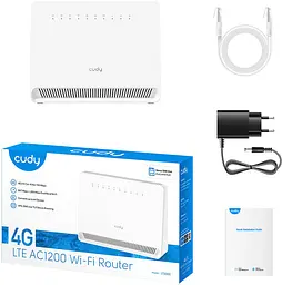 Маршрутизатор Cudy LT500E, AC1200 Wi-Fi 4G LTE-Cat4 Router - мініатюра 5