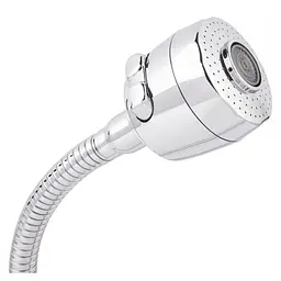 Змішувач для кухні Lidz Agata 008F4 з гнучким виливом k40 Chrome  - мініатюра 4