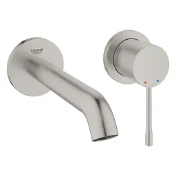Змішувач для умивальника на два отвори M-Size Grohe Essence 29192DC1 Хром матовий