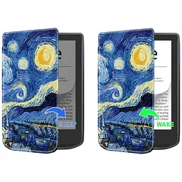 Чохол-книжка BeCover Smart Case для PocketBook 629 Verse / 634 Verse Pro 6" Night (710980) - мініатюра 4