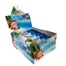 Батончик Power Coconut Bar Sugar Free Кокос 1 кг (20 шт. х 50 г) - мініатюра 3