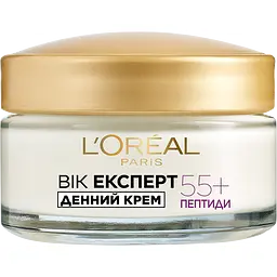 Денний крем проти зморщок L'oreal Paris Вік експерт 55+ відновлювальний, 50 мл (A7821700)