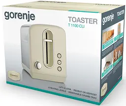 Тостер Gorenje T1100CLI [65731] - мініатюра 5