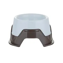 Миска для корму з регульованою висотою Mimi 19x19x10/13h, коричневий