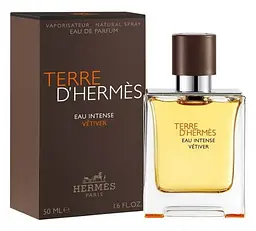 Оригінал Hermes Terre d'Hermes Eau Intense Vetiver 50 мл парфумована вода