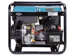 Konner & Sohnen Генератор дизельний KS 8100HDE-1/3 ATSR (EURO V), 230/400В, 5.5/6.0кВт, передстартовий підігрів, вихід ATS, 117кг - мініатюра 4