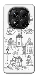 TPU чехол Demsky Lviv spirit для Xiaomi Redmi Note 14 Pro 5G