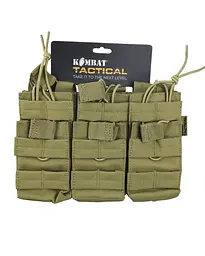 Підсумок під магазини АК Kombat UK Triple Duo Mag Pouch Койот (1000-kb-tdmp-coy) - мініатюра 3