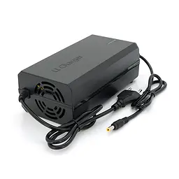 Зарядний пристрій Jinyi для акумуляторів LiFePo4 72V(87,6V),24S,5A,штекер 5.5*2.5,з індикацією,BOX