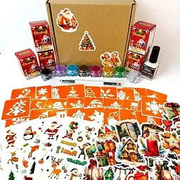 Подарунковий набір Fresh Tattoo Різдвяне диво: Чарівний Подарунок gift-box-christmass-5kids
