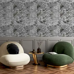 Декоративна 3D панель Sticker Wall самоклейка 700x700x4мм Мармурова плитка 192 SW-00000529 - мініатюра 5