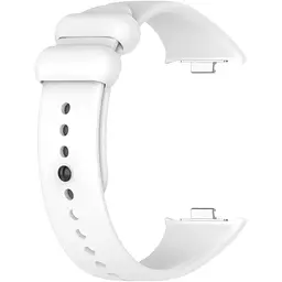 Силіконовий ремінець BeCover для Xiaomi Mi Smart Band 8 Pro White (710213) - мініатюра 2