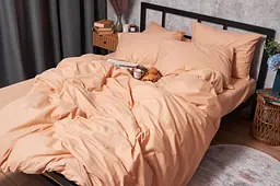 Комплект постільної білизни Moon&Star Бязь Gold Люкс Cream Дитячий 110x140 см наволочки 2x50x50 см - мініатюра 5