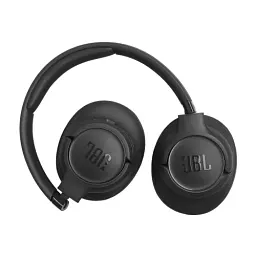 Навушники бездротові JBL Tune 730BT, Black, Bluetooth, мікрофон, акумулятор 500 mAh, технологія "Pure Bass", кнопки на чашках навушників, швидка зарядка (JBLT730BTBLK) - мініатюра 3