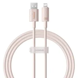 Кабель Baseus Habitat Series Fast Charging Cable USB to Lightning 2.4A 1m P10360200421-00 Pink