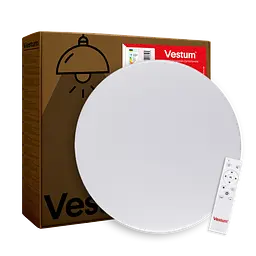Стельовий світильник Simple матовий 60W 375 x 60 мм 3000К-6500К з ДК