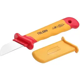 Ніж монтажний Tolsen діелектричний 50х180 мм прямий (V50418)