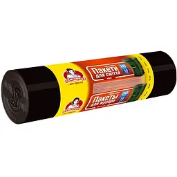 Пакети для сміття Помічниця 240 л 10 шт. (4820012340224)
