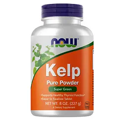 Вітаміни та мінерали NOW Kelp Powder, 227 грам