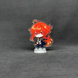 Акрилова колекційна фігурка Геншин Імпакт - Genshin Impact Chibi Ділюк (Dilyuk) 1 10 см