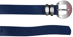 Жіночий ремінь зі штучної шкіри Doca 021522GMS Синій