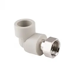 Кутник PPR Thermo Alliance з накидною гайкою 25х3/4 ВР DSE702
