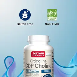 Цитиколін Jarrow Formulas Citicoline CDP Choline 250 мг 60 капсул - мініатюра 3