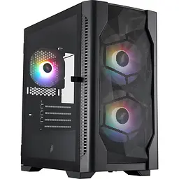 Корпус 1stPlayer D4-M-BK-2F1P-1F1 Black (D4-M-BK-2F1P-1F1) Без БП