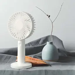 Портативний вентилятор Qualitell Handheld Fan Y1 ZS6001 White - мініатюра 2