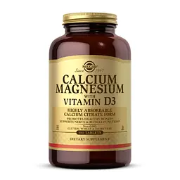 Магній Solgar (Calcium with) - 300 таблеток, для м’язів і нервової системи