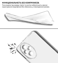 Чохол до мобільного телефона BeCover Honor 200 Transparent (714943) - мініатюра 5