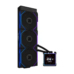 Система рідинного охолодження Lian Li HydroShift II LCD-S 360CL Black (G89.GHS2LCDS36CB.00)