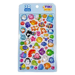 Набір 3D-наліпок Тікі океан Tiki Wiki 51366 серії Crystal