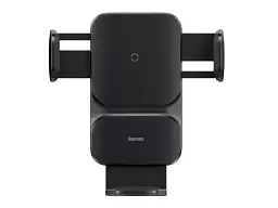 Автомобільний тримач BASEUS Wisdom Auto Alignment Car Mount Wireless Charger QI 15W Air Outlet base (CGZX000001) - мініатюра 2