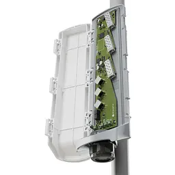 Комутатор Mikrotik CSS606-1G-2Gi-3S+OUT, GPERx6 with 3xGig Eth ports, 3xSFP+ cages, SwOS, outdoor en - мініатюра 3
