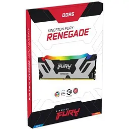 Модуль пам'яті для комп'ютера DDR5 96GB (2x48GB) 6400 MHz Renegade RGB XMP Kingston Fury (ex.HyperX) (KF564C32RSAK2-96) - мініатюра 15