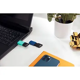 USB флеш-накопичувач Kingston DataTraveler Exodia M 256GB USB-A 3.2 Gen 1 Black/Teal (DTXM/256GB) [69967] - мініатюра 14