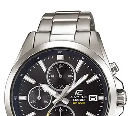 Наручний годинник сталеві чоловічі оригінальні Casio Edifice EFV-560D-1AVUEF (модуль 5451) - мініатюра 6