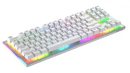 Клавіатура Hator Gravity X TKL Помаранчево-білий (HTK551UA) - мініатюра 2