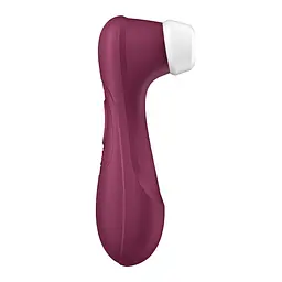 Вакуумний кліторальний стимулятор Satisfyer Pro 2 Generation 3 with Liquid Air (Bluetooth) бордовий – новий рівень задоволення