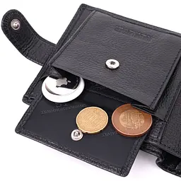 Чоловічий шкіряний гаманець ST Leather 11,5х10,3х2 см acs0028482 - мініатюра 6