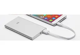 Портативна батарея XiaomiPowerbank 5000mAh (NDY-02-AM) Silver - мініатюра 4