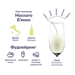 Вино ігристе Canti Asti, біле, солодке, 8%, 0,75 л (32288) - мініатюра 2