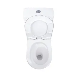 Унітаз-моноблок підлоговий Qtap Swan Ultra Quiet безобідковий з сидінням Soft-close White QT16226080AW, Білий - мініатюра 7