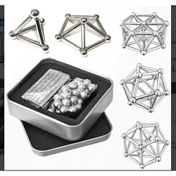 Магнітна іграшка Neocube Неокуб у квадратному боксі   - мініатюра 2