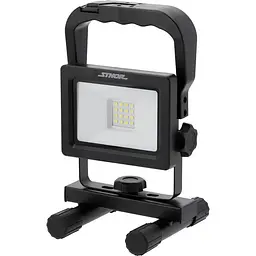 Прожектор переносний Sthor SMD LED Li-Ion акумул 3.7V 4.4 АГ 20Вт 2000 lm чорний (82882) - мініатюра 2