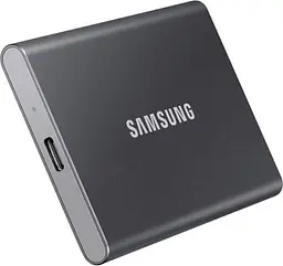 Накопичувач SSD Samsung SSD 2TB USB 3.2 Gen 2 T7 Titan Gray (MU-PC2T0T/WW) - мініатюра 4