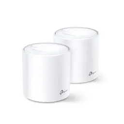 Точка доступу Wi-Fi TP-Link DECO X60 2PK AX3000 1xGE LAN 1xGE WAN MU-MIMO OFDMA MESH (DECO-X60-2-PACK)