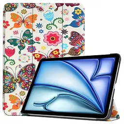 Чохол-книжка BeCover Smart Case для Apple iPad Air 11" M2/M3 (2024/2025) Butterfly (711599) - мініатюра 2